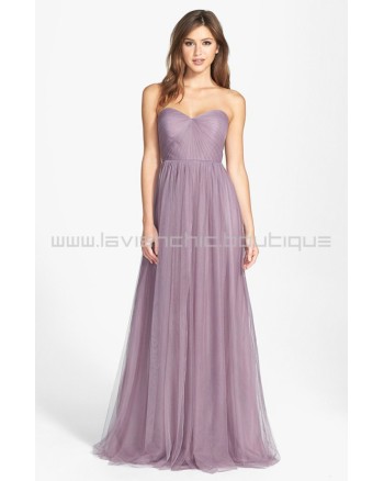 Jenny Yoo  Annabelle  Convertible Tulle Column Dress
